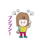 生き生き女性陣（個別スタンプ：19）