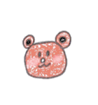 文字なし熊たん（個別スタンプ：6）