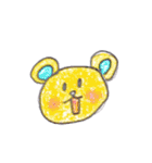 文字なし熊たん（個別スタンプ：10）
