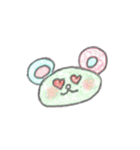 文字なし熊たん（個別スタンプ：24）