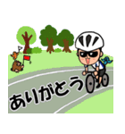 【男性版】自転車乗りのラインスタンプ2（個別スタンプ：1）