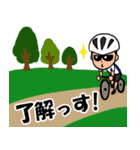 【男性版】自転車乗りのラインスタンプ2（個別スタンプ：6）