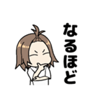 元気のいい女の子（個別スタンプ：7）