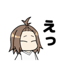 元気のいい女の子（個別スタンプ：9）