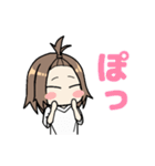 元気のいい女の子（個別スタンプ：19）