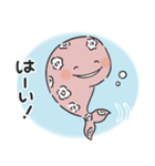 花 クジラ（個別スタンプ：7）