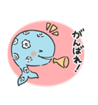 花 クジラ（個別スタンプ：12）