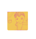 今日も平和だー！（個別スタンプ：4）