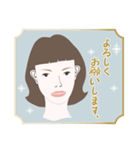 美容師さん向けシンプルイラスト2（個別スタンプ：7）