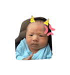 瑛ちゃん0ヶ月（個別スタンプ：1）