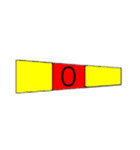 国際信号旗（違った意味）（個別スタンプ：36）