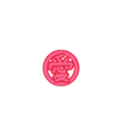 丸文字1文字（個別スタンプ：25）