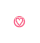 丸文字1文字（個別スタンプ：36）