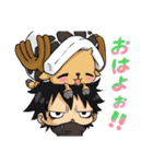 ONE PIECE ローのスタンプ（個別スタンプ：3）