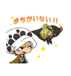 ONE PIECE ローのスタンプ（個別スタンプ：9）