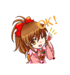 あみたん娘（個別スタンプ：3）