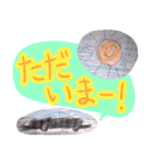 息子が描いた車スタンプ（個別スタンプ：4）
