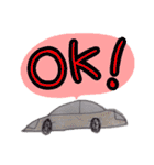 息子が描いた車スタンプ（個別スタンプ：5）