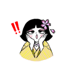 歌う漫画家ちえちゃん2（個別スタンプ：1）