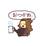 女子たちGirls' lives 2（個別スタンプ：7）