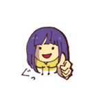 女子たちGirls' lives 2（個別スタンプ：11）