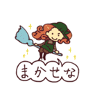 女子たちGirls' lives 2（個別スタンプ：14）