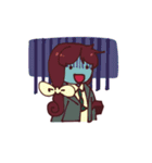 女子たちGirls' lives 2（個別スタンプ：23）