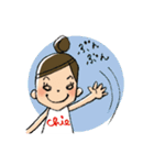 ちぇちゃんの楽しい毎日（個別スタンプ：8）