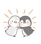 白ペンギンの幸せスタンプ③あまえんぼ（個別スタンプ：26）