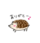 はりねずみのふゆちゃん2（個別スタンプ：1）