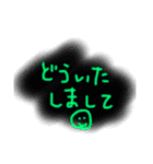絵心がないわたしの文字だけスタンプ（個別スタンプ：2）