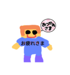 ピースくん誕生たぜ（個別スタンプ：4）