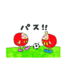 だるまりんサッカー⚽️（個別スタンプ：10）