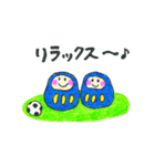 だるまりんサッカー⚽️（個別スタンプ：28）