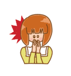 ぱっつん女子です。（個別スタンプ：16）