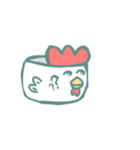 ZOOの食卓。まぐのとり編（個別スタンプ：9）