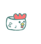 ZOOの食卓。まぐのとり編（個別スタンプ：10）