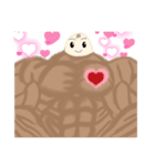 マッチョなおもち（個別スタンプ：8）