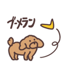 トイプードル毎日あいさつリアクション（個別スタンプ：39）