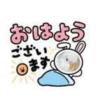 2匹インコちゃんと孫ちゃん(*ˊᵕˋ*)੭ ੈ❤︎（個別スタンプ：3）
