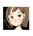 女の子(わたしのセリフ)（個別スタンプ：18）