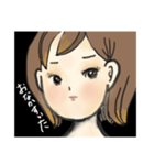 女の子(わたしのセリフ)（個別スタンプ：21）