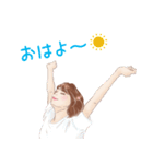 Cocoさんの似顔絵スタンプ（個別スタンプ：1）