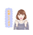 Cocoさんの似顔絵スタンプ（個別スタンプ：5）