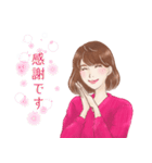 Cocoさんの似顔絵スタンプ（個別スタンプ：6）