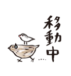 でかもじ筆文鳥（個別スタンプ：39）