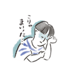 ほんのり大和美女のお仕事スタンプ（個別スタンプ：16）
