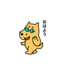 柴犬おじさんの挨拶3（個別スタンプ：2）