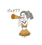 molly's cheerleaders！！（個別スタンプ：21）