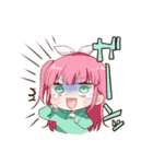 個性的な乙女たち（個別スタンプ：9）